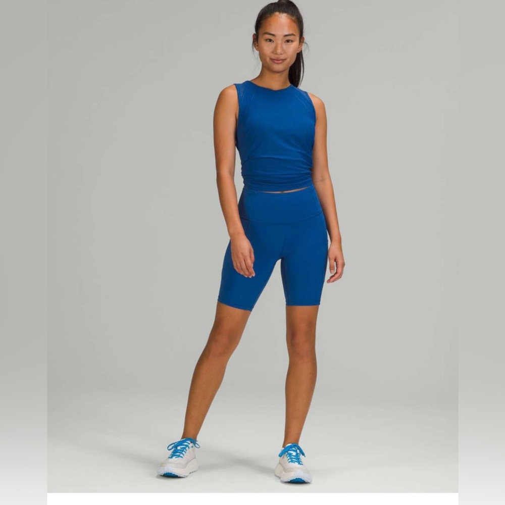 Lululemon Bright Medium Blue Athletic Shorts - 2